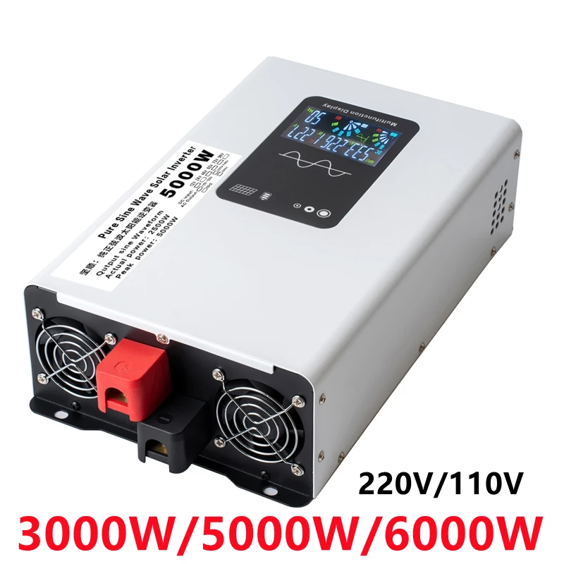 Pure Sine Wave Inverter 5000W 48V 220V - Onduleur à onde sinusoïdale Pure 3000W