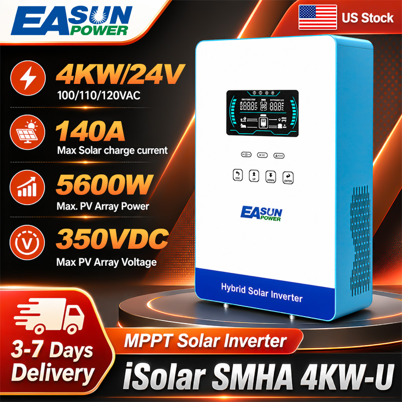 EASUN POWER 4000W 24V Onduleur - Grid Tie Inverter Limiter 2000W avis et prix