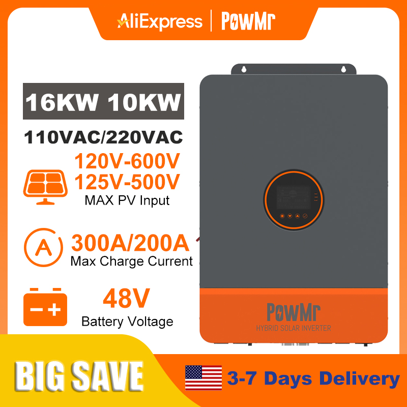 Convertisseur solaire hybride  - Split Phase Inverter 10Kw 110V 220V avis et prix