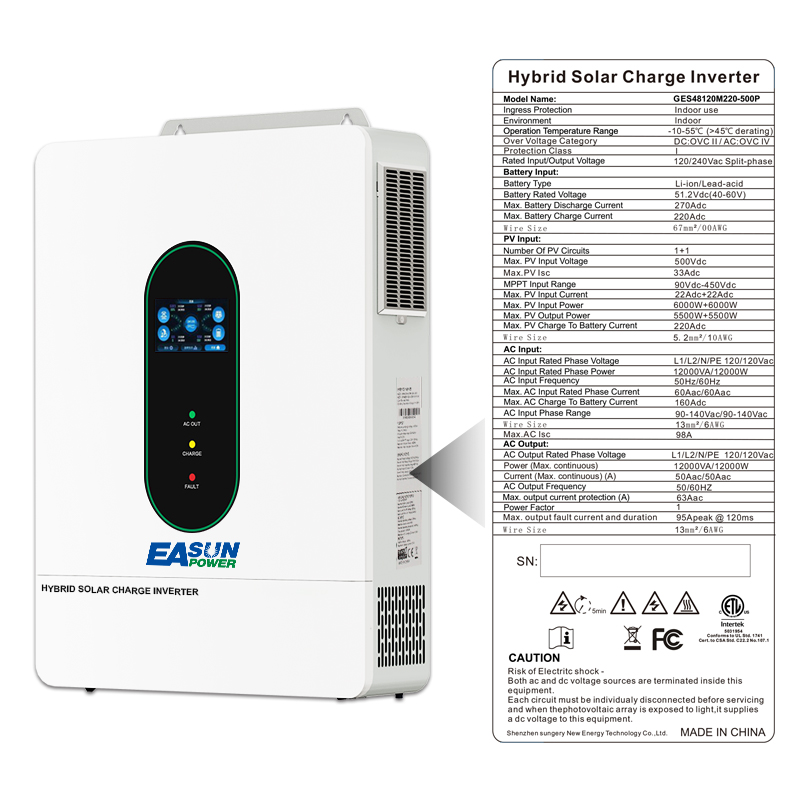 Convertisseur solaire hybride  - Grid Tie Inverter Limiter 2000W avis et prix