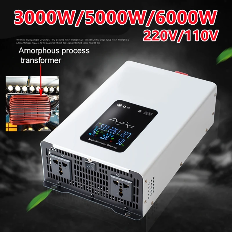 Onduleur à onde sinusoïdale Pu - Pure Sine Wave Inverter 5000W 48V 220V avis et prix