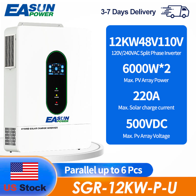 EASUN US 12KW 12000W Onduleur  - Grid Tie Inverter Limiter 2000W avis et prix
