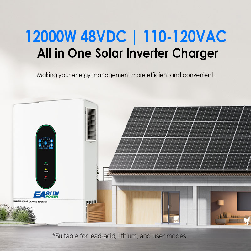 EASUN US 12KW 12000W Onduleur  - Grid Tie Inverter Limiter 2000W avis et prix