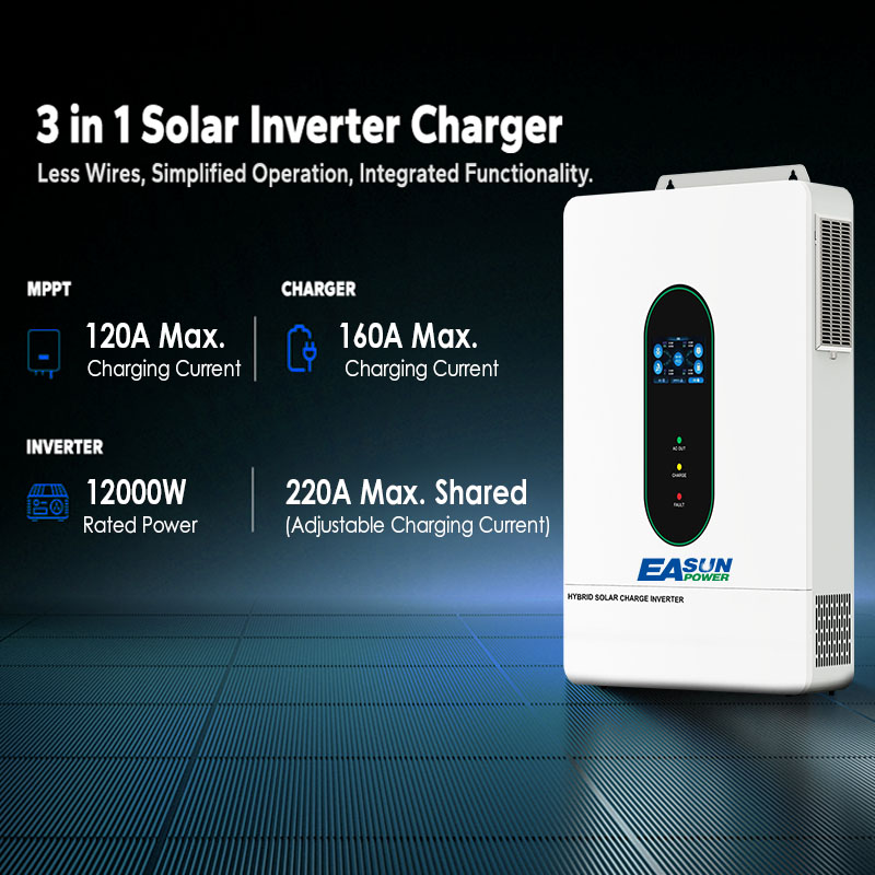 EASUN US 12KW 12000W Onduleur  - Grid Tie Inverter Limiter 2000W avis et prix