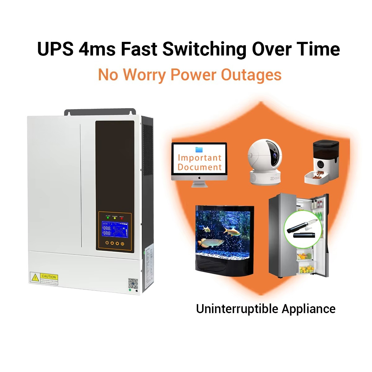 Systèmes d'énergie solaire tou - Hybrid Solar Inverter 5.5Kw Mppt 48V avis et prix